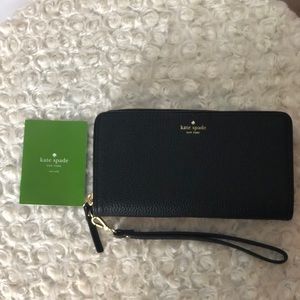 Kate Spade Black Mulberry Street Wallet